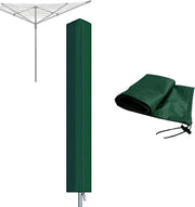 Asciugacapelli Rotativo con Chiusura a Ritagli di 16x16x180cm Asciugacapelli Rotativo Efficace in Verde