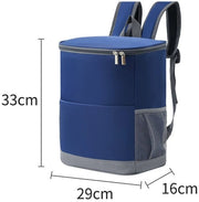 Zak da Bagno con isolamento termico, grande capacità, impermeabile, impermeabile all'acqua, leggera, universale, adatta per attività all'aperto, campeggio, spiaggia, pesca, picnic, ecc., borsa da spalla isolata.