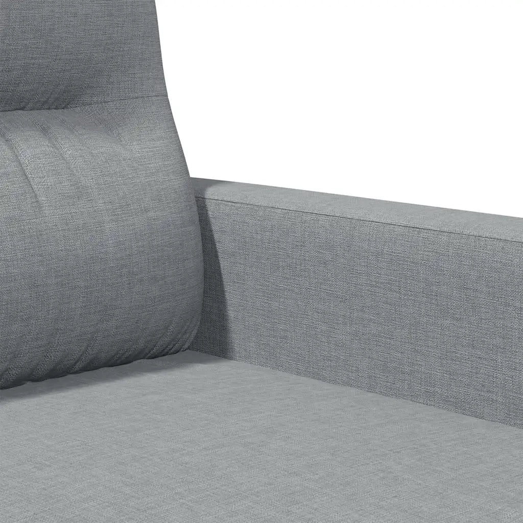Poltrona-Divano Sedia Grigio Chiaro 60 cm in Tessuto 748359