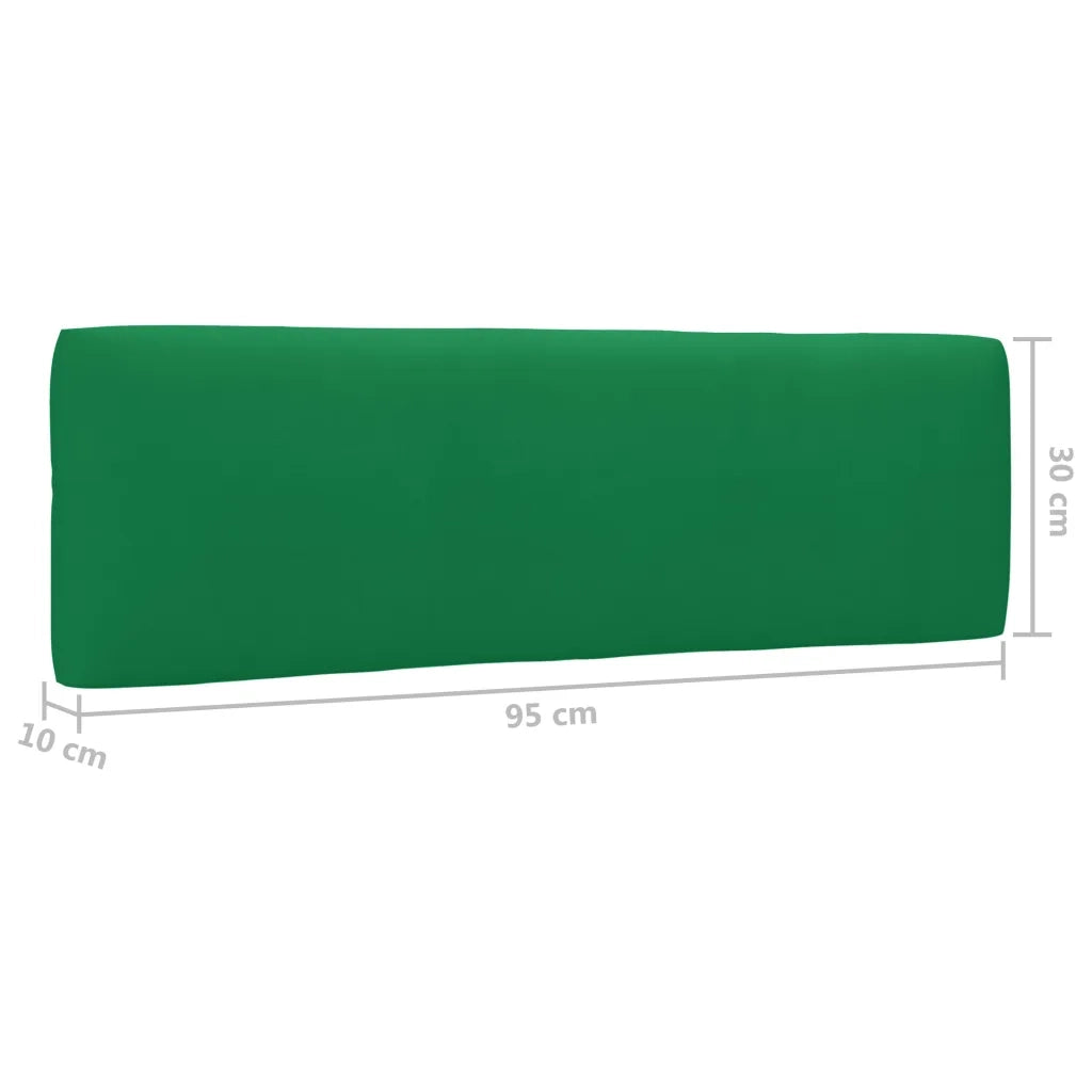 Set Divani in Pallet con Cuscini 6 pz in Pino Impregnato 3067038