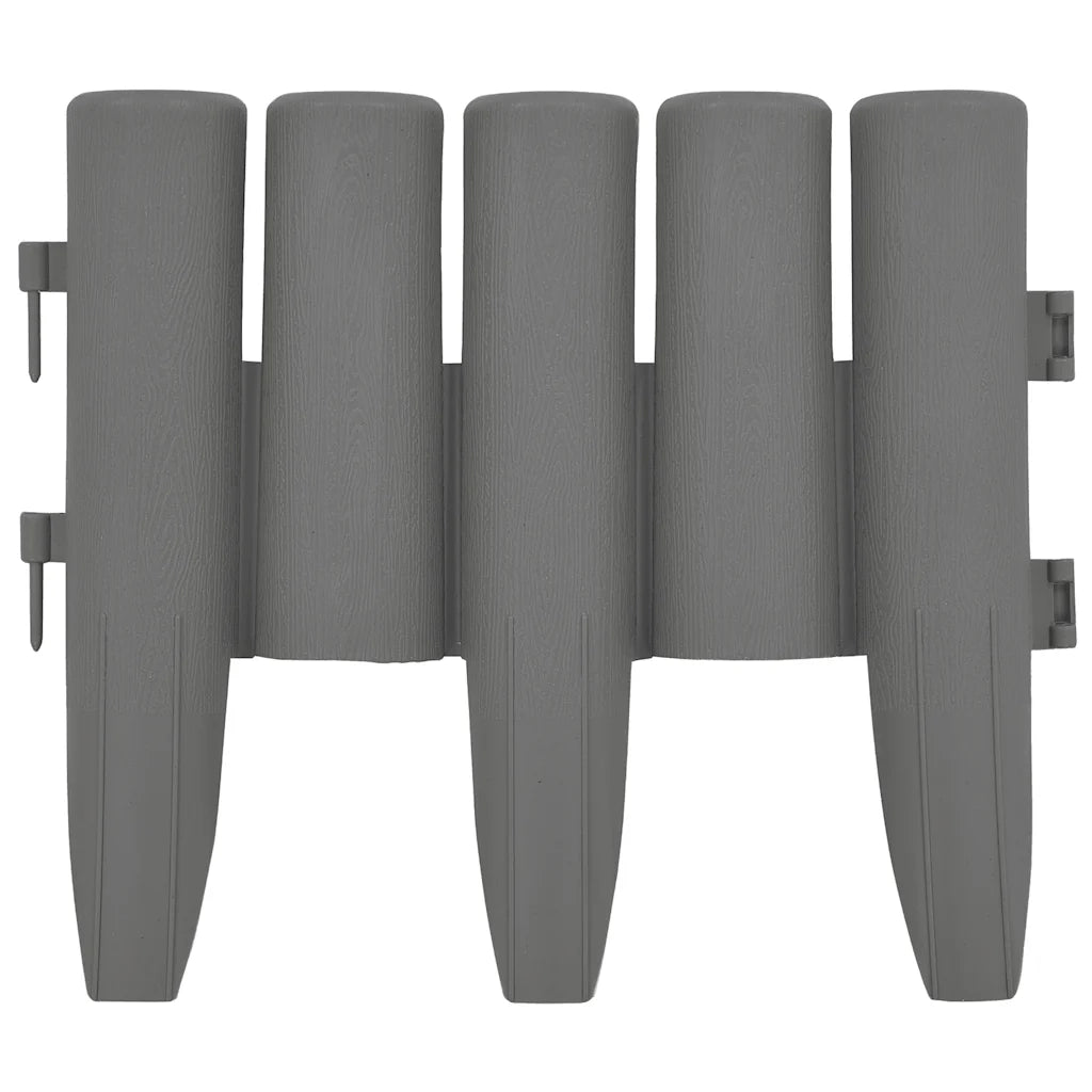 Bordature per Prato 36 pz Grigie 10 m in PP CFW6448164
