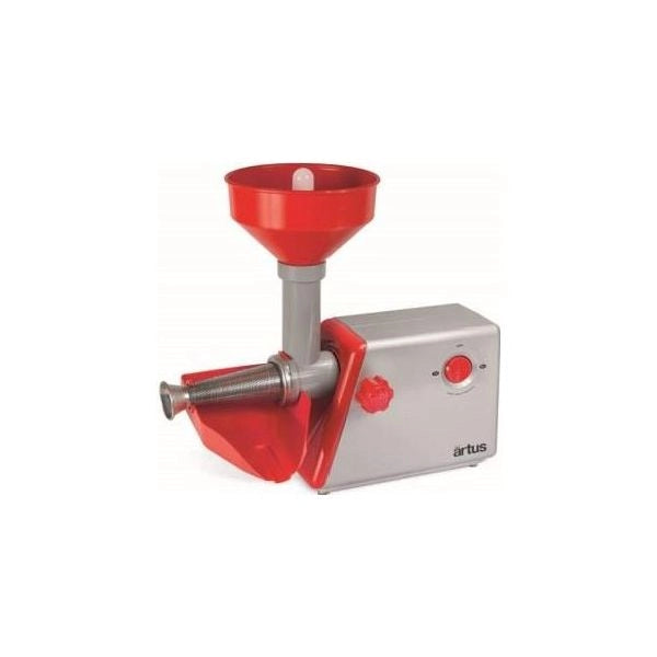 Passa pomodoro elettrico artus s25i rosso e argento - 8013152002619