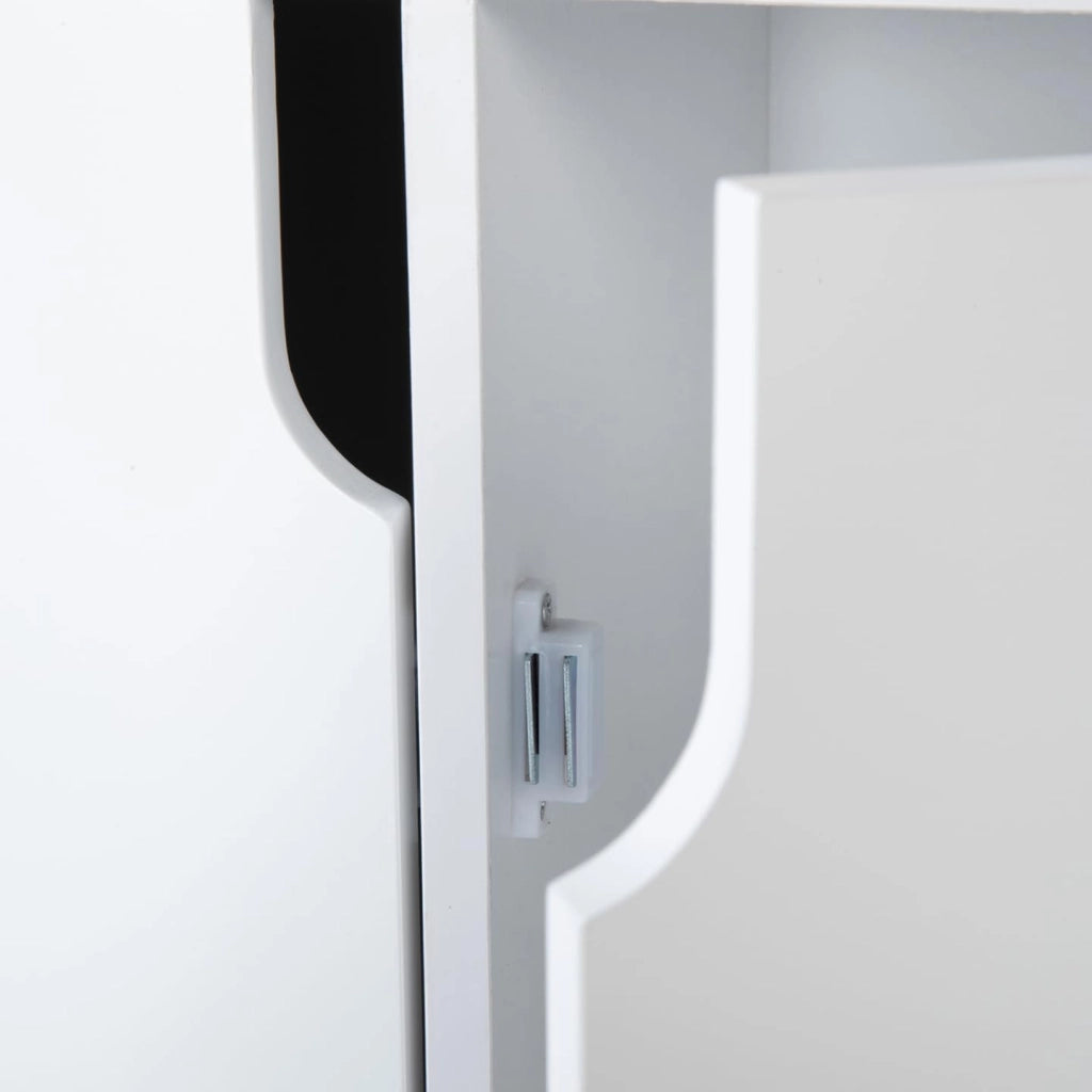 Libreria cubo per bambini in legno bianco con 6 scomparti EMMIE