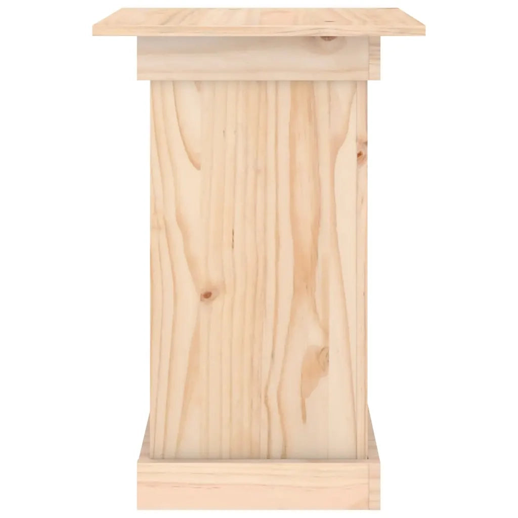 Portafiori-Supporto per Piante-Rastrelliera per Fiori 40x40x60 cm in Legno Massello di Pino