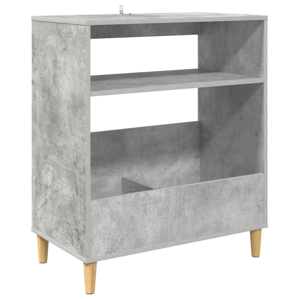 Supporto per giradischi Grigio Cemento 71 x 39,5 x 83 cm 8012893