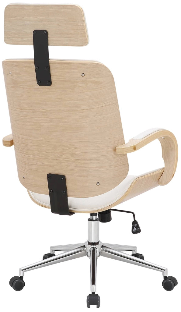 Sedia da ufficio Dayton Natura/bianco