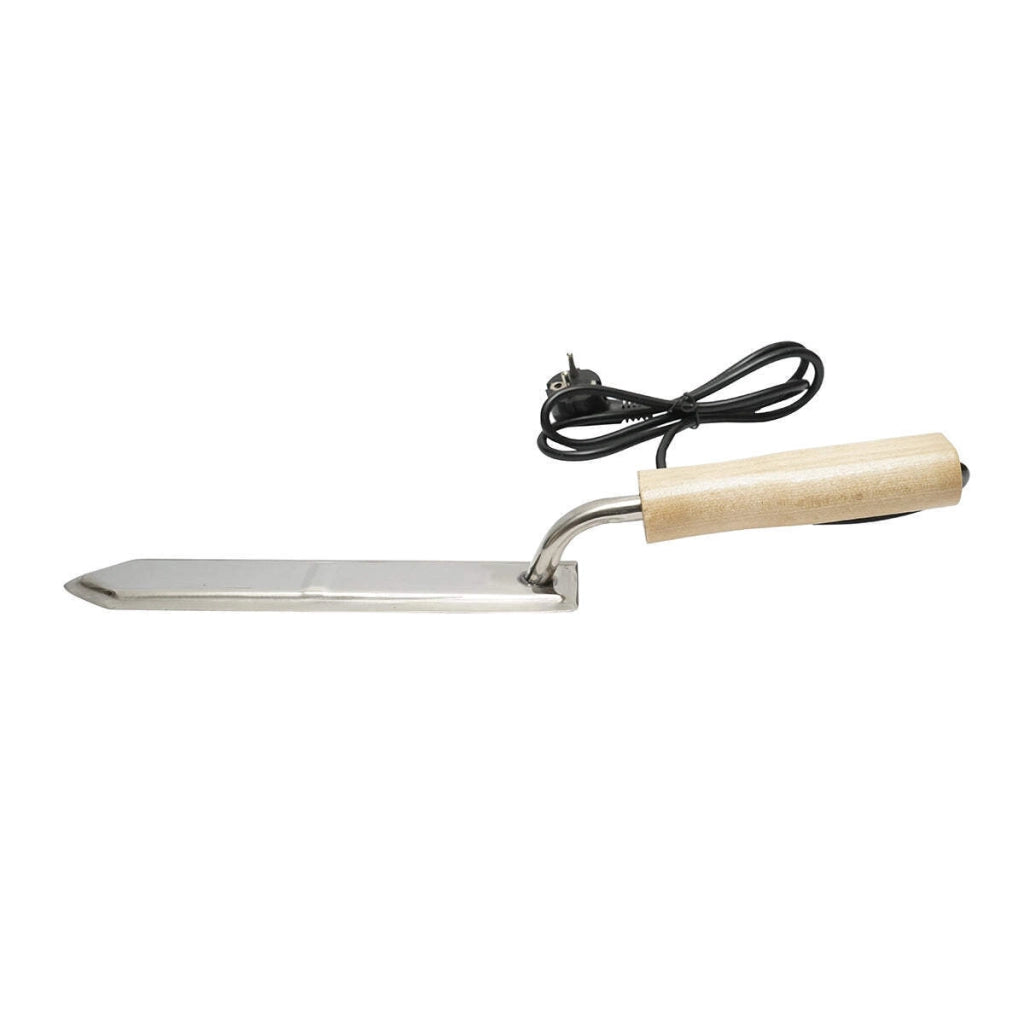 Coltello elettrico in acciaio inox per apertura 250mm