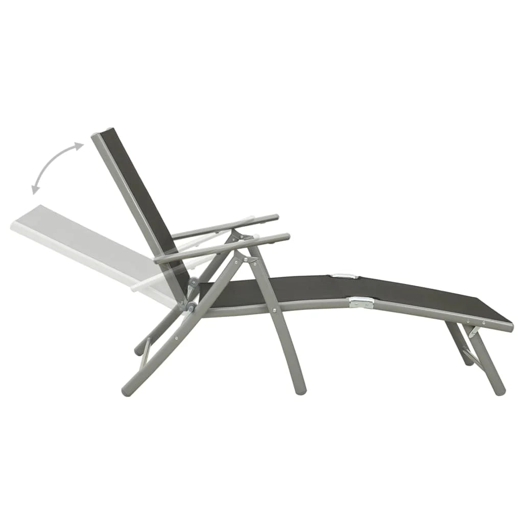 Set di mobili da giardino per esterni 9 pezzi nero e argento 02_0018279