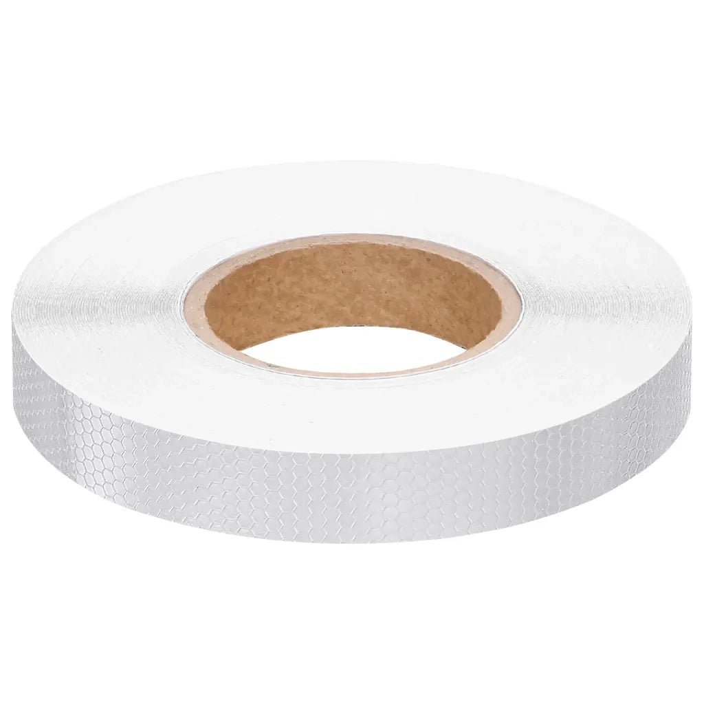 Nastro Riflettente bianco 2,5 cm x 50 m PVC CFW9059636