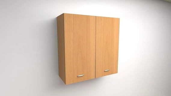Pensile Scolapiatti H 90Xl 60Xp 33 Completo Di Scolapiatti In Acciaio Inox Faggio