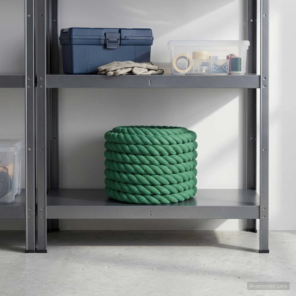 Corda di Cotone 50 mm 5 m Verde 100% Cotone 42011985