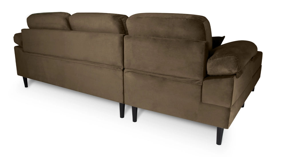Divano angolare 3 posti con chaise longue sinistra - Washington
