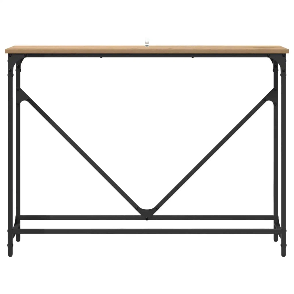 Tavolo consolle Rovere artigianale 102 x 23 x 75 cm 882221