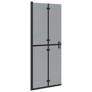 Parete doccia walk-in Nero 80 x 6,5 x 190 cm CFW1884827