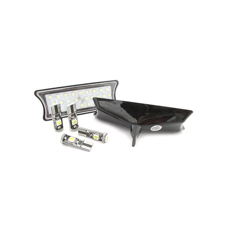 Kit Plafoniera Luci Led Di Cortesia Lettura BMW E60 E65 E87 Bianco 4 Lampade Led T10 Canbus Incluso
