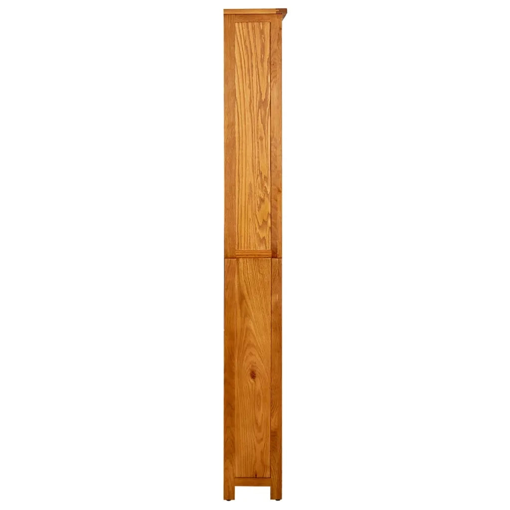 Libreria a 6 Ripiani 80x22,5x180 cm in Massello di Rovere cod mxl 65849