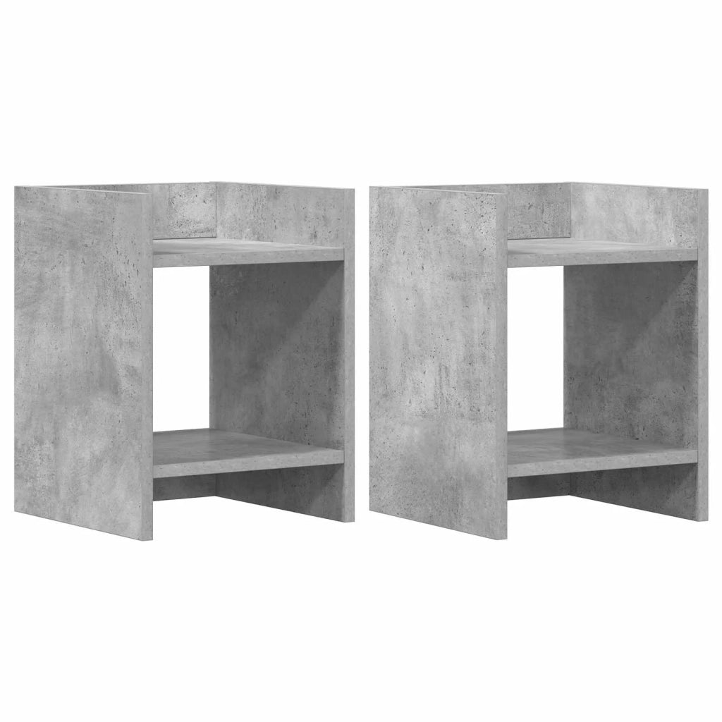Supporto per piante 2 pcs Grigio Cemento 30 x 30 x 40 cm 899617