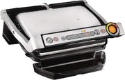 Griglia a contatto – Temperatura automatica & tempo di cottura – 6 programmi – Acciaio inox – Nero – 33x20 cm