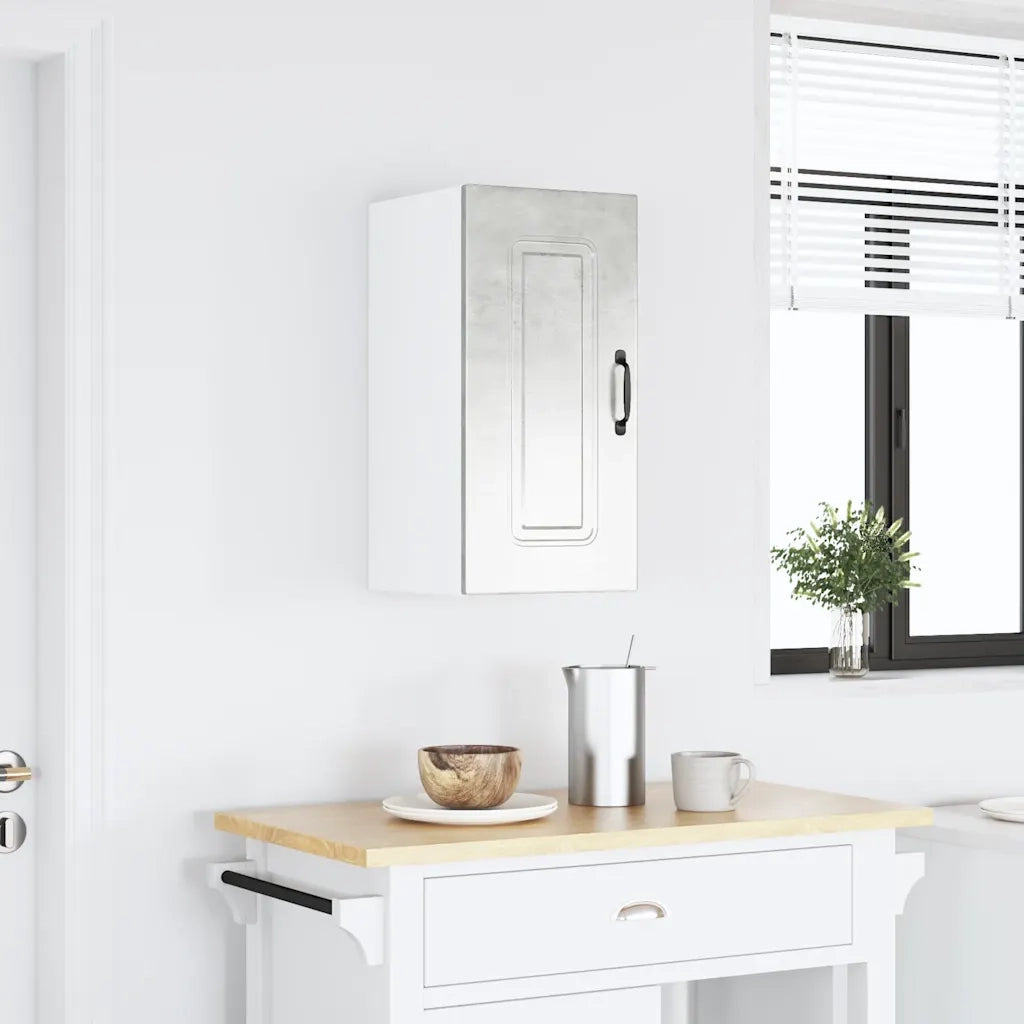 Pensile da Cucina Kalmar Grigio Cemento in Legno Multistrato 853541