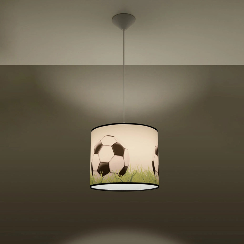 Lampada sospesa bimbi sfera calcio Ø30 E27 Pure Lume