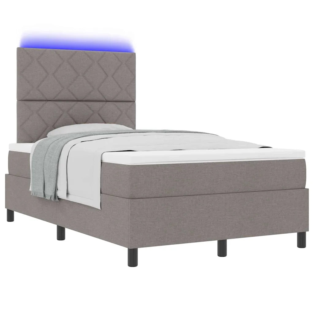 Letto a molle con materasso con led Talpa 120 x 200 cm Tessuto 3342939