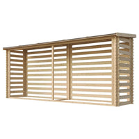 Legnaia da Esterno in Legno - 112x458xA199 cm/6,7 m3 TIMBELA M203