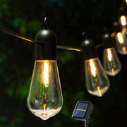 Catena di luci a Led 10 Lampadine per esterno Giardino ad energia solare da 4.5M