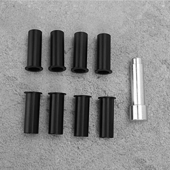 Kit di Scharniere Porta 8 pezzi - Guarnizioni di Scharniere a Pino - Compatibile con JKU 07-18 2 Porte.