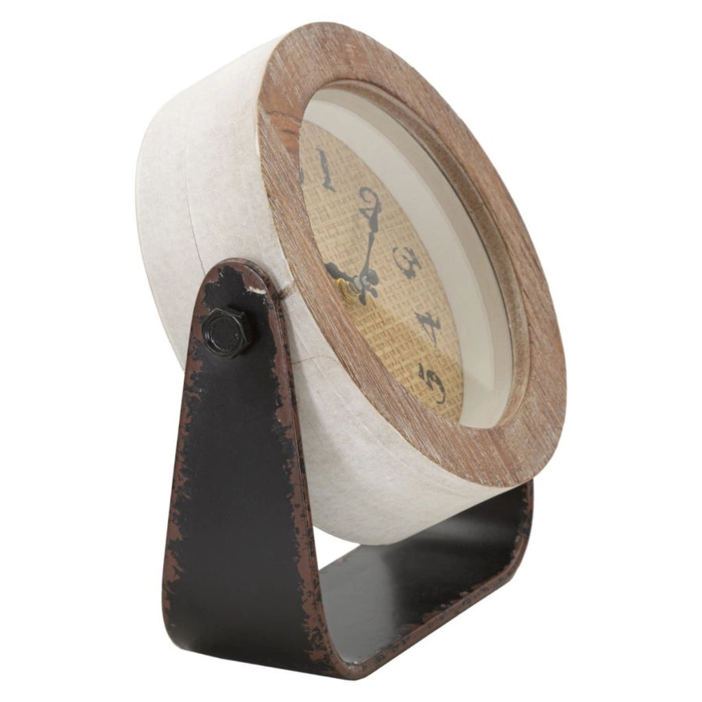 Orologio da Parete VKH247, Marrone, Legno, 23,5x7x24 cm