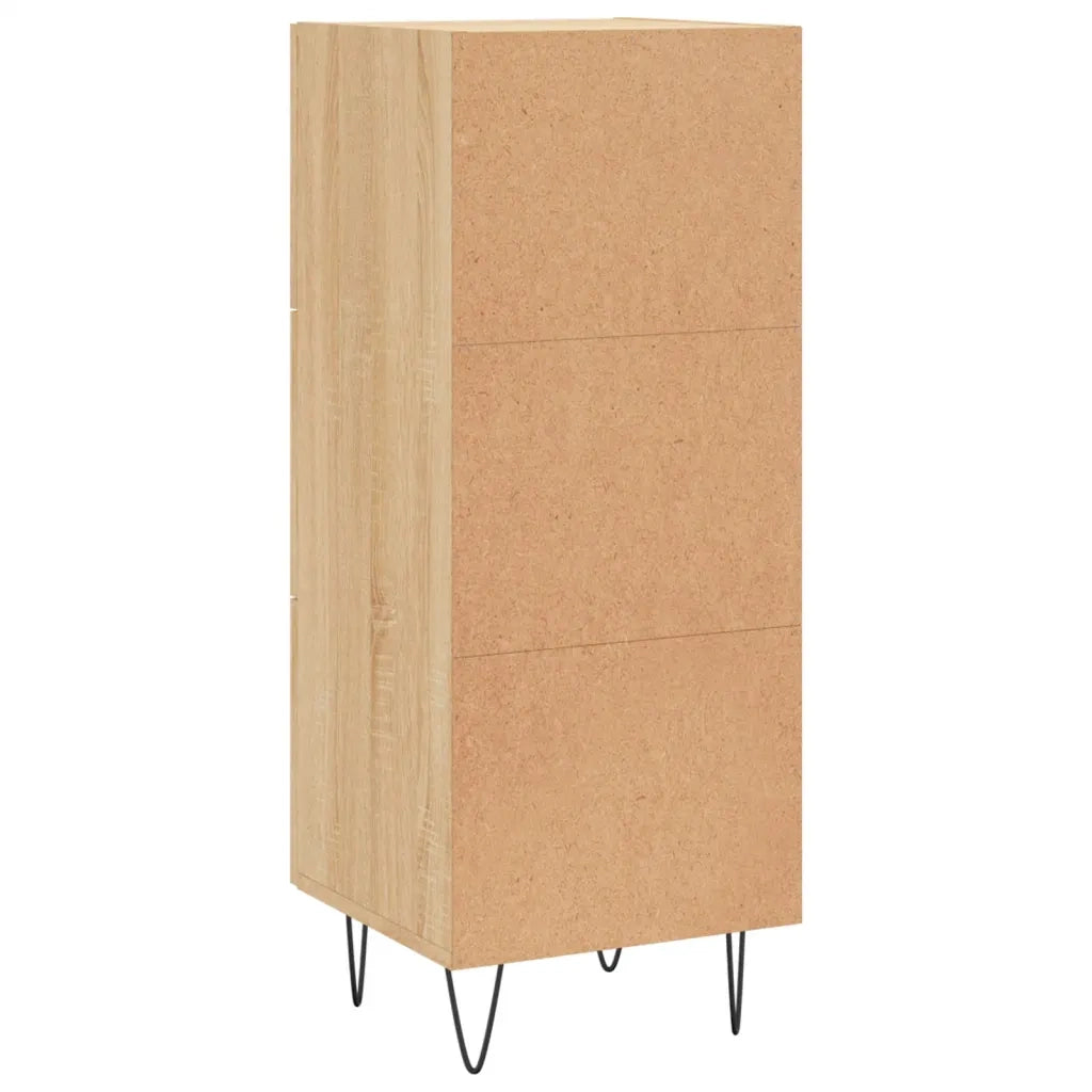 Credenza Rovere Sonoma 34,5x34x90 cm in Legno Multistrato 828599