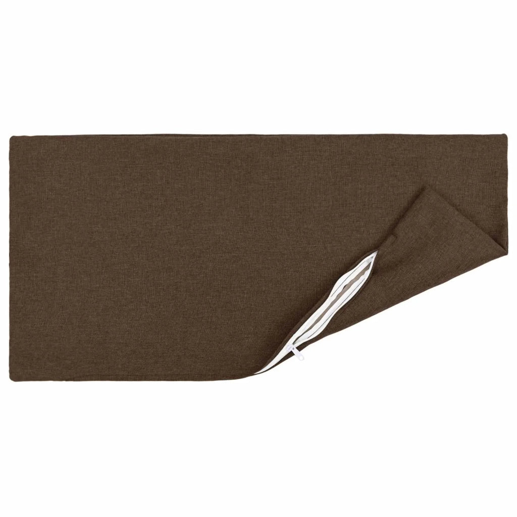 Federa 6 pz HEERLEN Marrone 50 x 80 cm Tessuto 911886