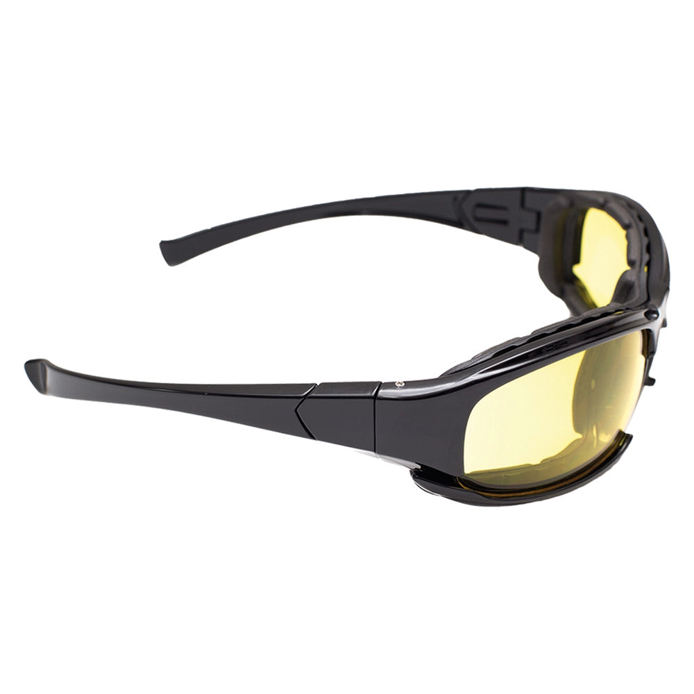 OCCHIALI DA LAVORO 'INDRO HIGH VISIBILITY' art.INDRO Y AW - lente gialla  - JDM