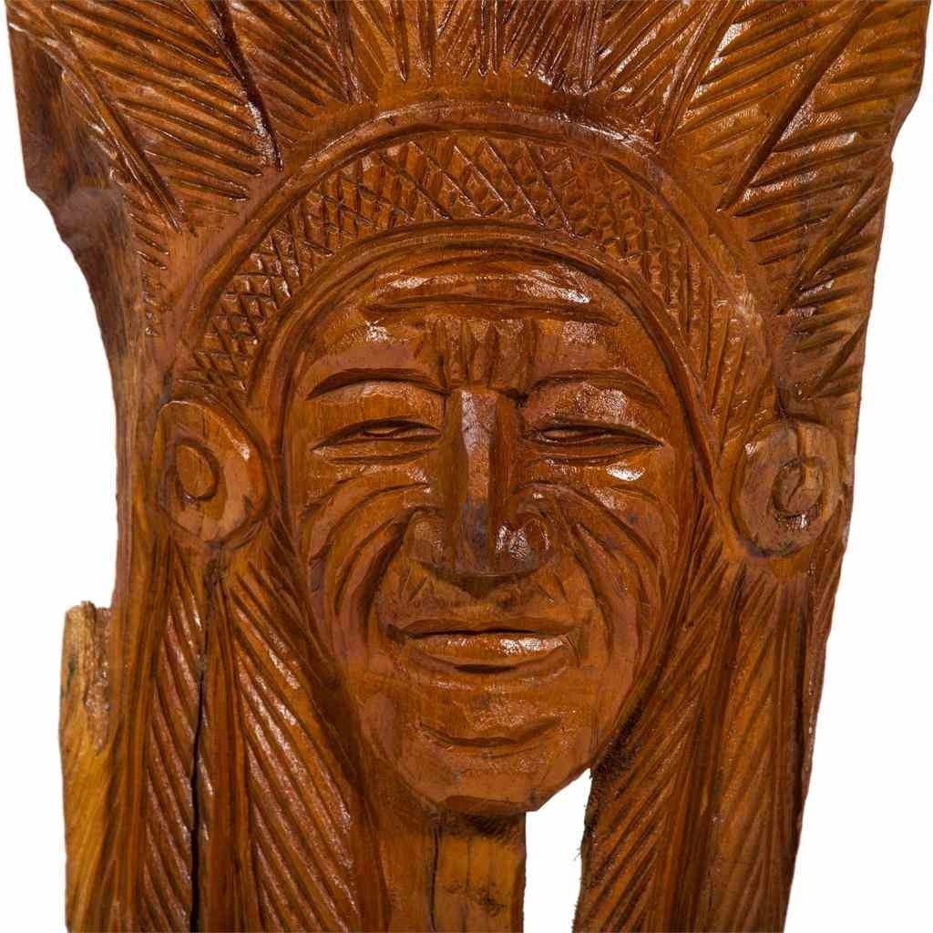 Figura indiano 30x13x60h cm
