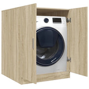 vidaXL Mobile per Lavatrice Rovere Sonoma 70,5x71,5x91,5 cm