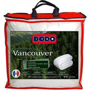Trapunta calda DODO 400gr / m VANCOUVER 200x200 cm bianco