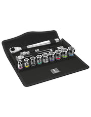 Set de bussole con funzione di ritegno Zyklop 3/8" WERA 8100 SB HF 1 (13 pezzi)
