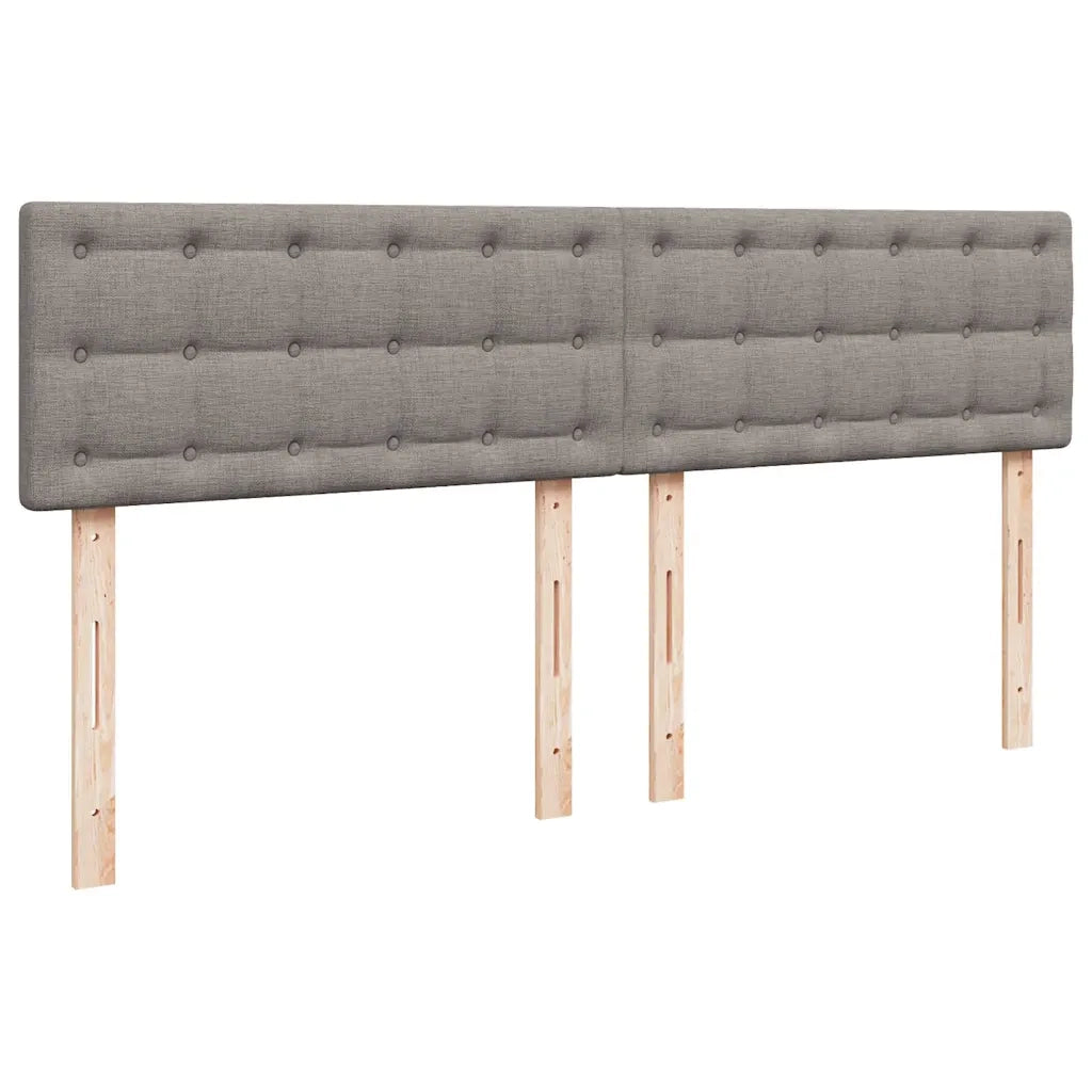 Giroletto a Molle con Materasso Tortora 180x200 cm in Tessuto 3287553