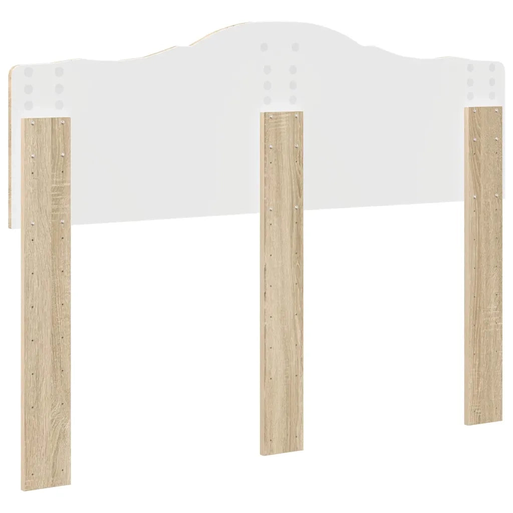 Testiera-Testata-Testiera Decorativa Rovere Sonoma 135 cm Legno multistrato 982131