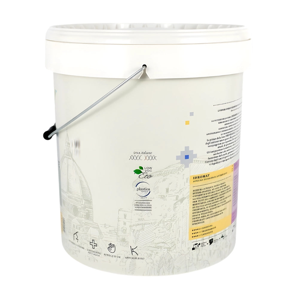 Performance satinè idropittura acrilica satinata superlavabile igienizzante *** formato 4 lt, confezione 1
