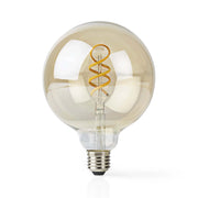 Lampadina connessa Wi-Fi LED 4,9W 360lm E27 SmartLife forma a globo Bianco Nedis
