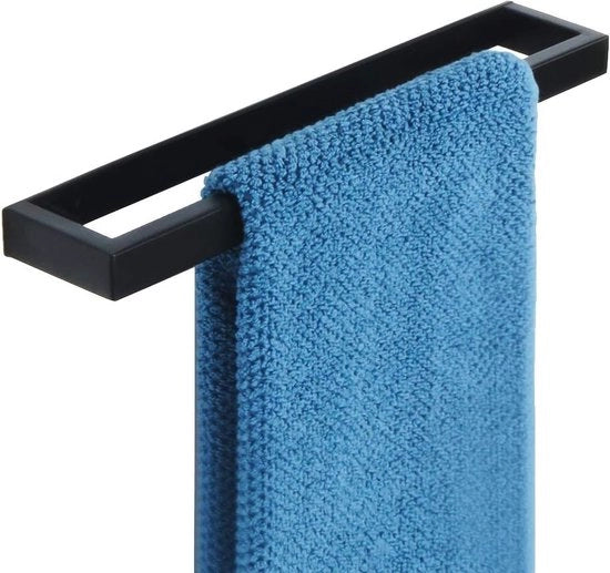 Supporto per Asciugamani in Acciaio Inossidabile SUS304 senza Fori - 30 CM Supporto per Asciugamani per Bagno e Cucina