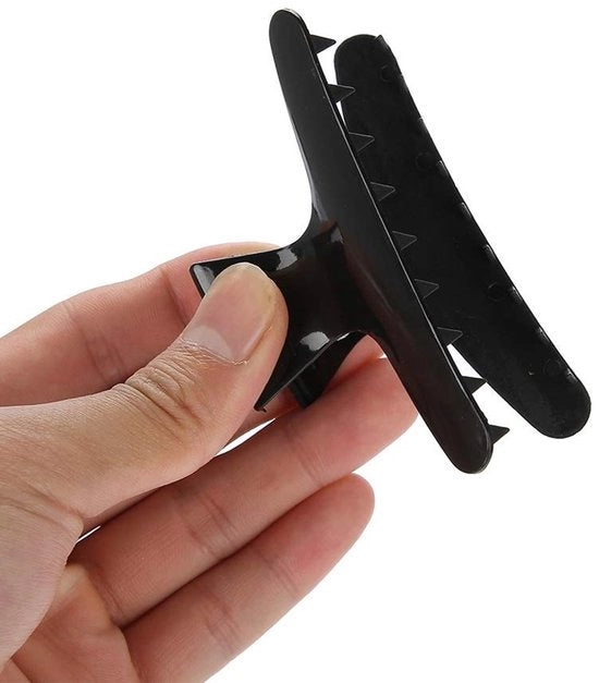 Clips per capelli professionali in nero per parrucchieri e uso domestico - Ideali per lo styling dei capelli e per le donne
