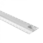 Profilo LED GNS01 superficie anodizzato diffusore opale 1m