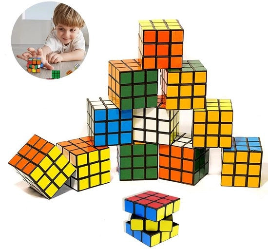 Mini pietre magiche da indovinare - 12 pezzi - Ideali per feste di bambini - 3 cm - Puzzle di festa - Esperienza magica - Adatto per bambini - Set di...