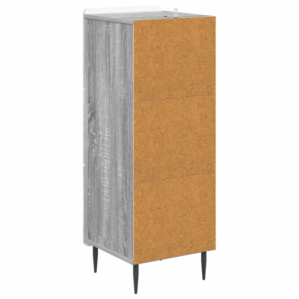 Mobile con Cassetti Grigio Sonoma 33 x 34,5 x 92 cm 894391