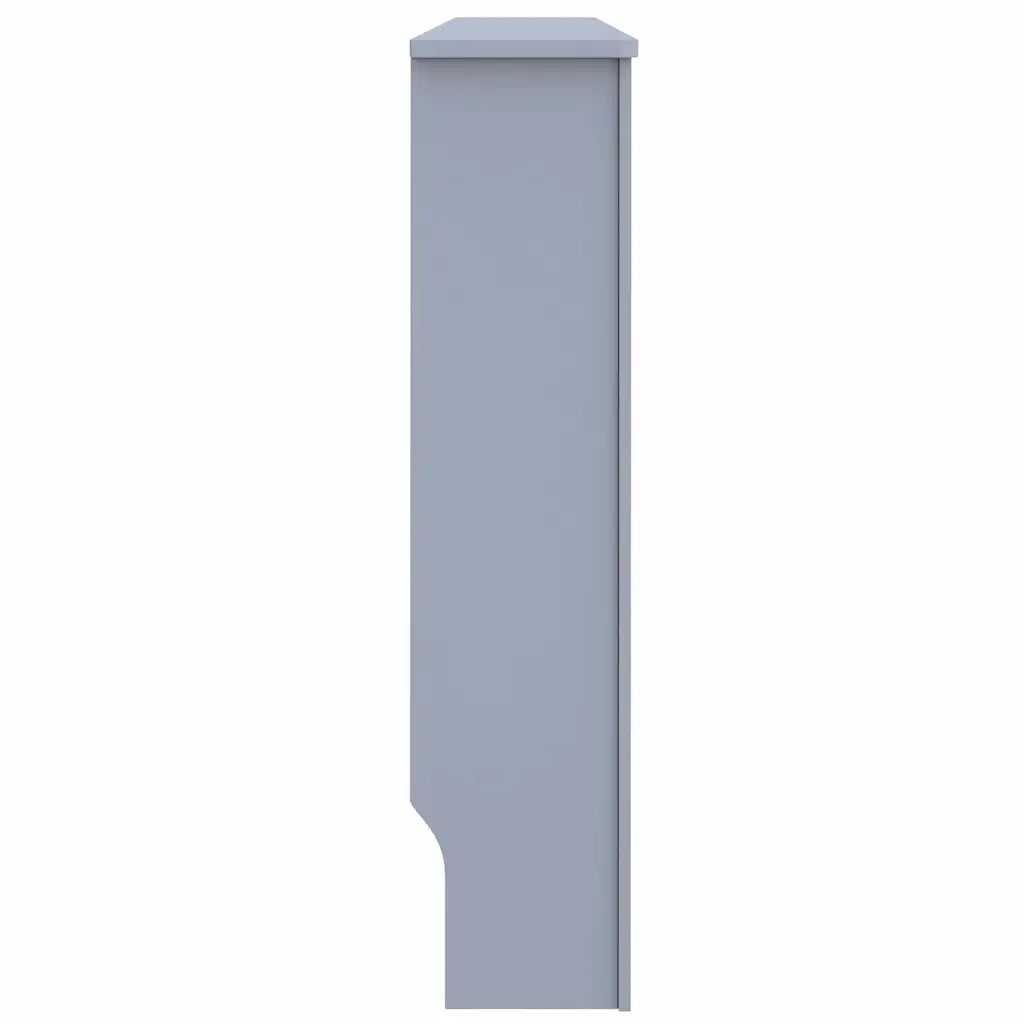 Copertura per radiatori 2 pcs Grigio 152 x 19 x 81,5cm