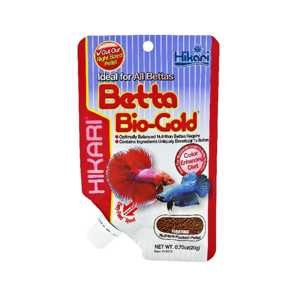 Hikari Tropical Betta Bio Gold 20gr - mini pellet specifico per Betta