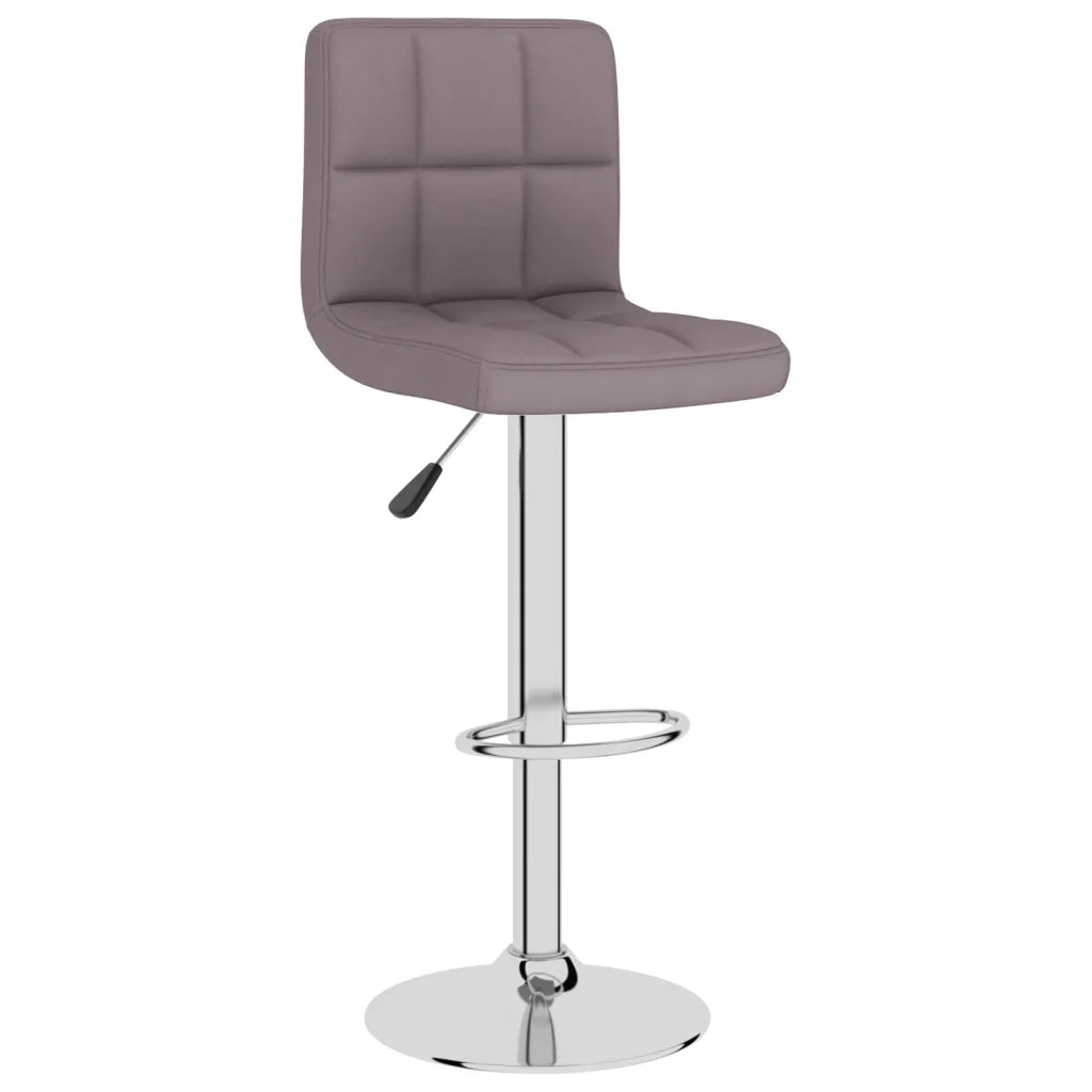Sgabelli da Bar 2 pz Tortora in Tessuto cod mxl 55544