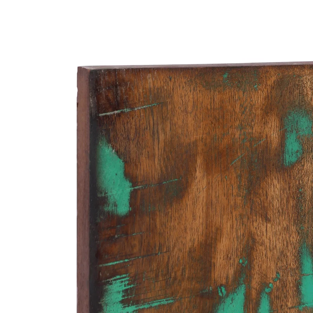 Testiera Multicolore 120 cm in Legno Massello Recupero