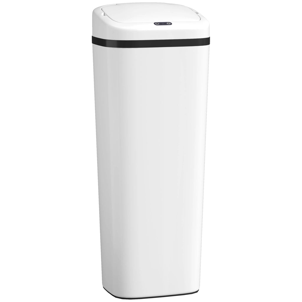 Pattumiera con Sensore a Infrarossi da 50L con 2 Modalità di Apertura Superficie Anti-impronte in Acciaio Inox e ABS